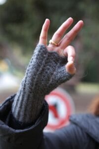 Guantes de lana, ejemplo 11