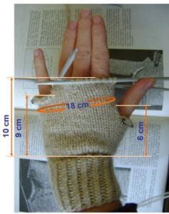 Guantes de lana, ejemplo 35