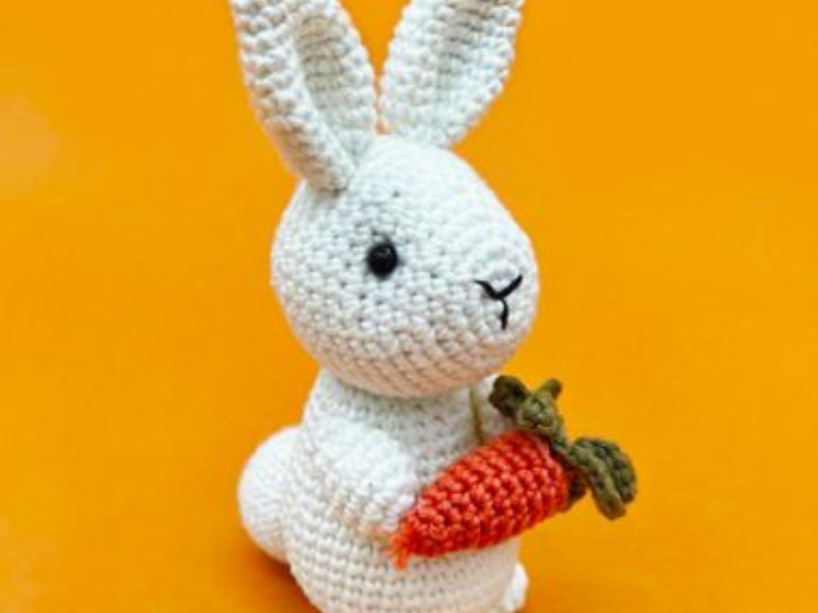 Conejo Henri con Zanahoria PDF Amigurumi Patrón Gratis 7