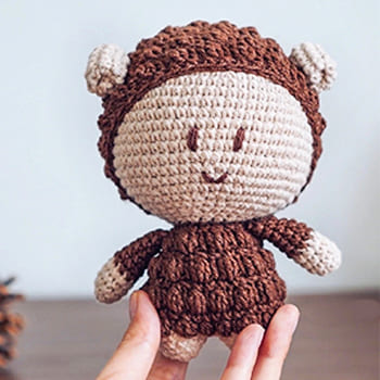 Amigurumi Cordero Marrón PDF Patrón Gratis Paso a Paso Espresso-The-Crochet-Sheep-PDF-Amigurumi-Free-Pattern-3