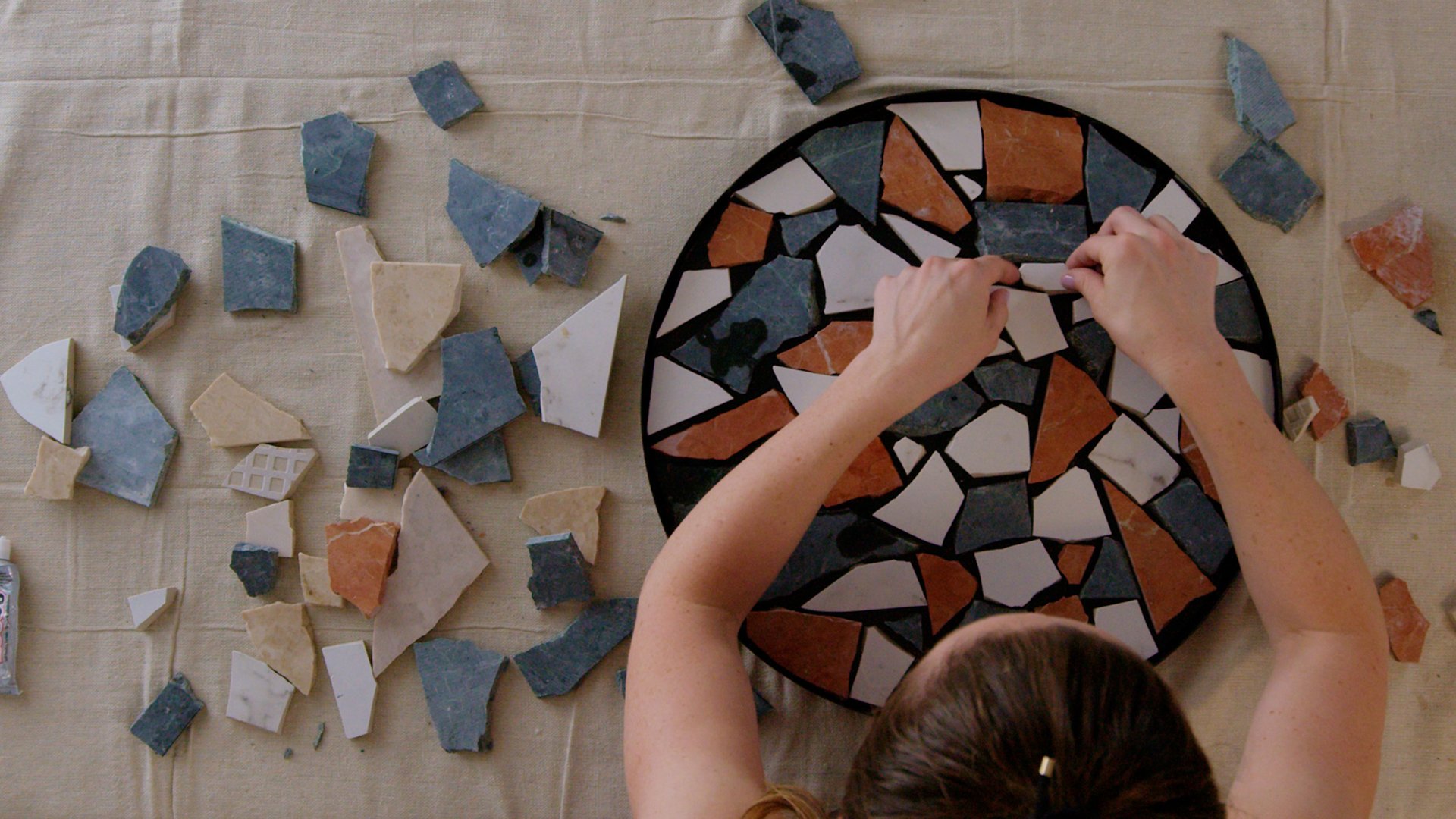 Mosaicos con Trozos de Azulejos Mosaicos con Trozos de Azulejos