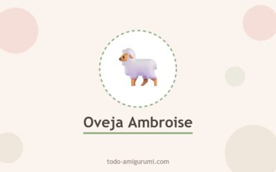 Amigurumi Ambroise oveja PDF Patrón Gratis