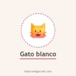 Gato blanco amigurumi tejido a ganchillo