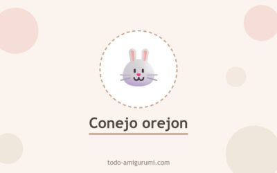 Conejo de peluche de orejas grandes Amigurumi Patrón Gratis