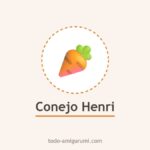 Conejo Henri con Zanahoria PDF Amigurumi Patrón Gratis Conejo Henri amigurumi con zanahoria tejido a crochet