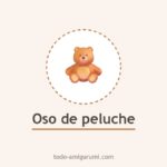 Oso de peluche amigurumi tejido a ganchillo