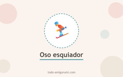 PDF Oso Esquiador Nino Amigurumi Gratis Paso a Paso