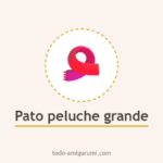 Pato peluche grande amigurumi tejido a ganchillo