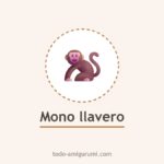 Mono pequeno amigurumi para llavero