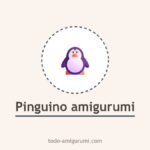 Pinguino amigurumi tejido a ganchillo