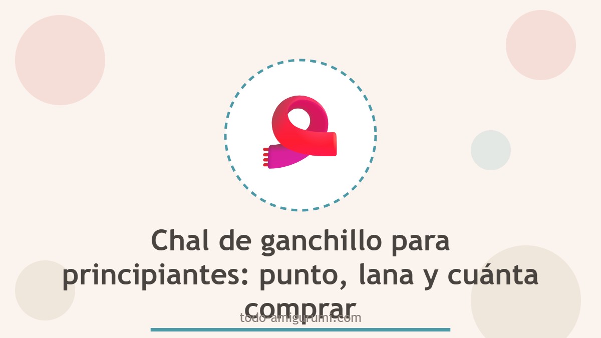 Chal de ganchillo de lana sobre una silla